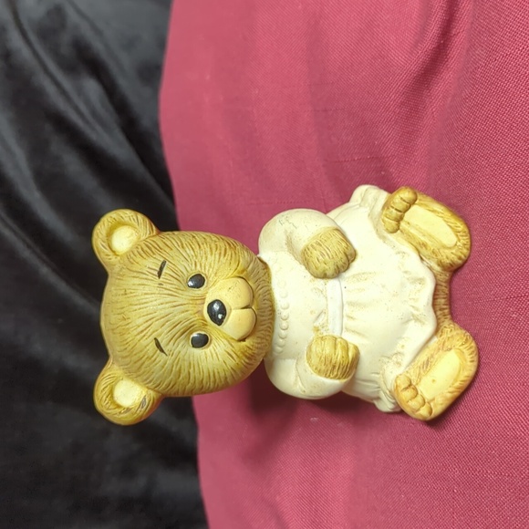 Other - Girl bear w/ dress porcelain bell